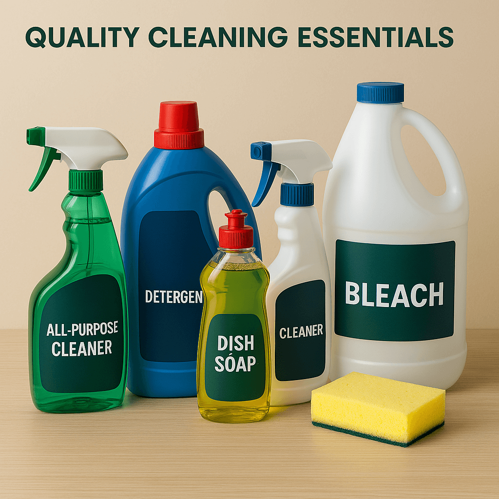 FMCG. Cleaning products